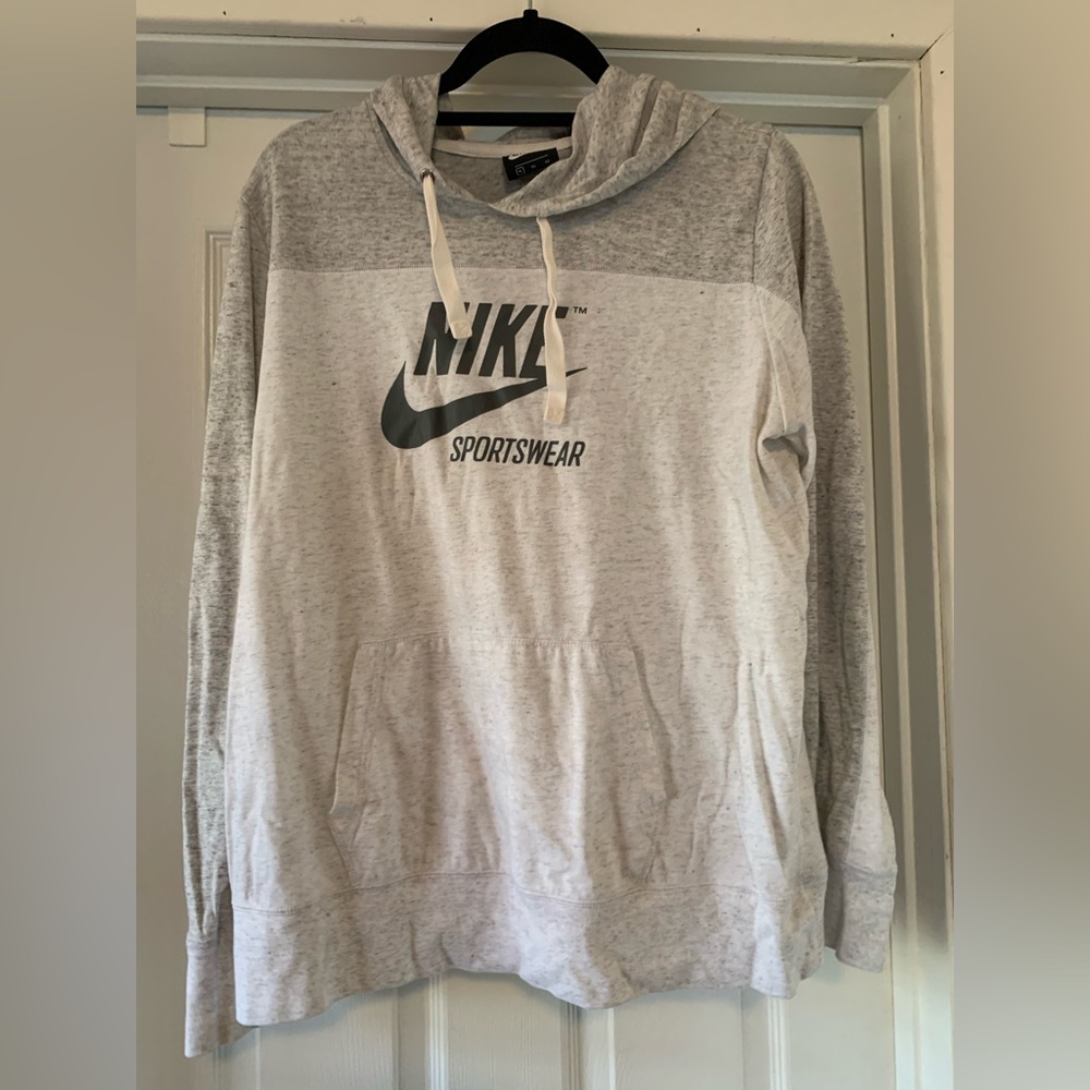 Nike lightweight gray sweatshirt sz XL